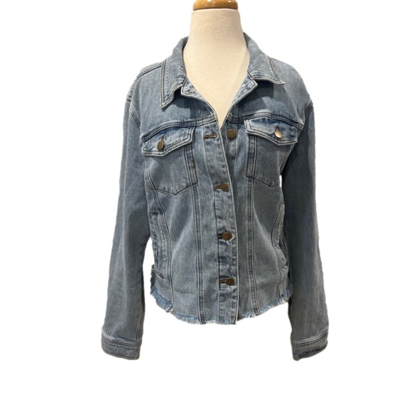 For The Republic Jackets & Blazers - For The Republic denim Jean Jacket NWOT